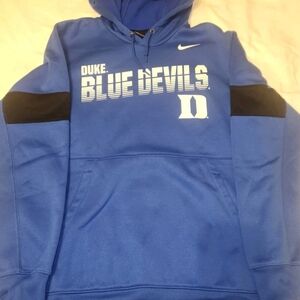 Nike Dri-Fit Duke Blue Devils Hoodie Large